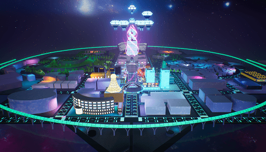 INFAXIA City aerial view