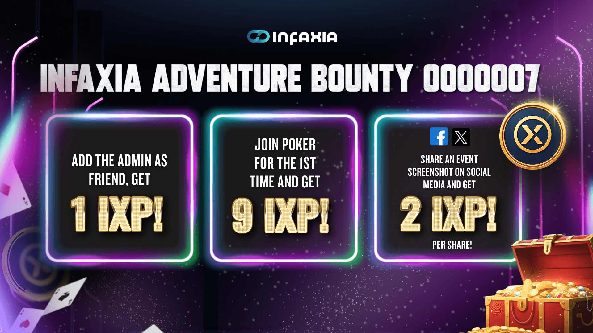 ⚡INFAXIA Adventure Bounty – JOIN THE GOLD RUSH!