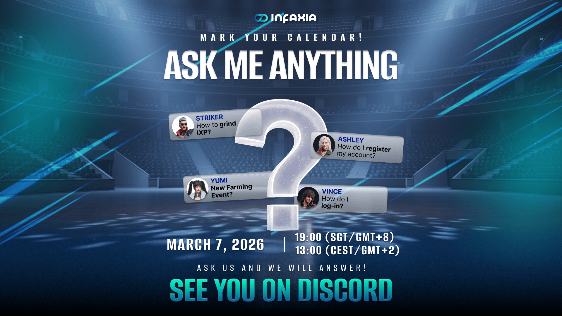 🚀 INFAXIA AMA SESSION 16: UNLOCKING QUEST REWARDS