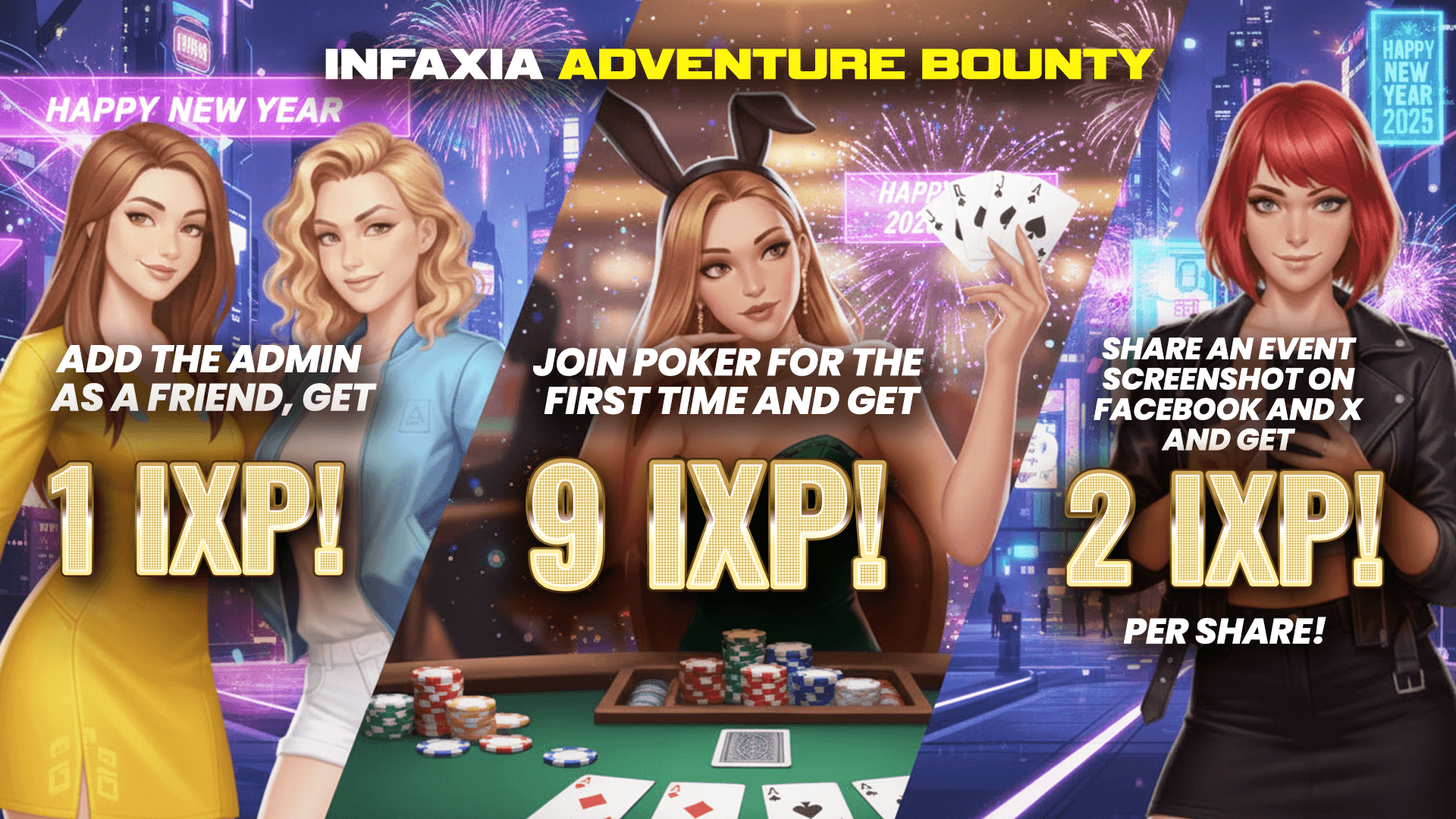 🗺️ The INFAXIA Adventure Bounty: The Ultimate IXP Harvest 💰