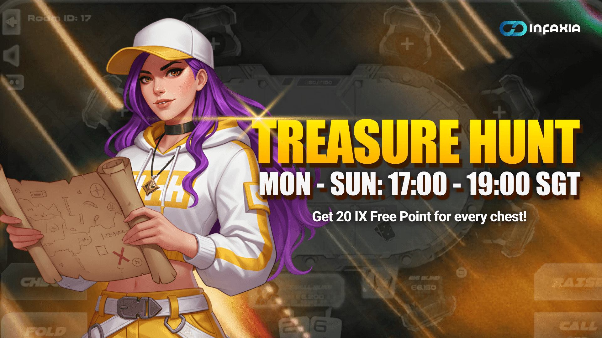 🗺️ INFAXIA Treasure Hunt — Daily Solo Hunt