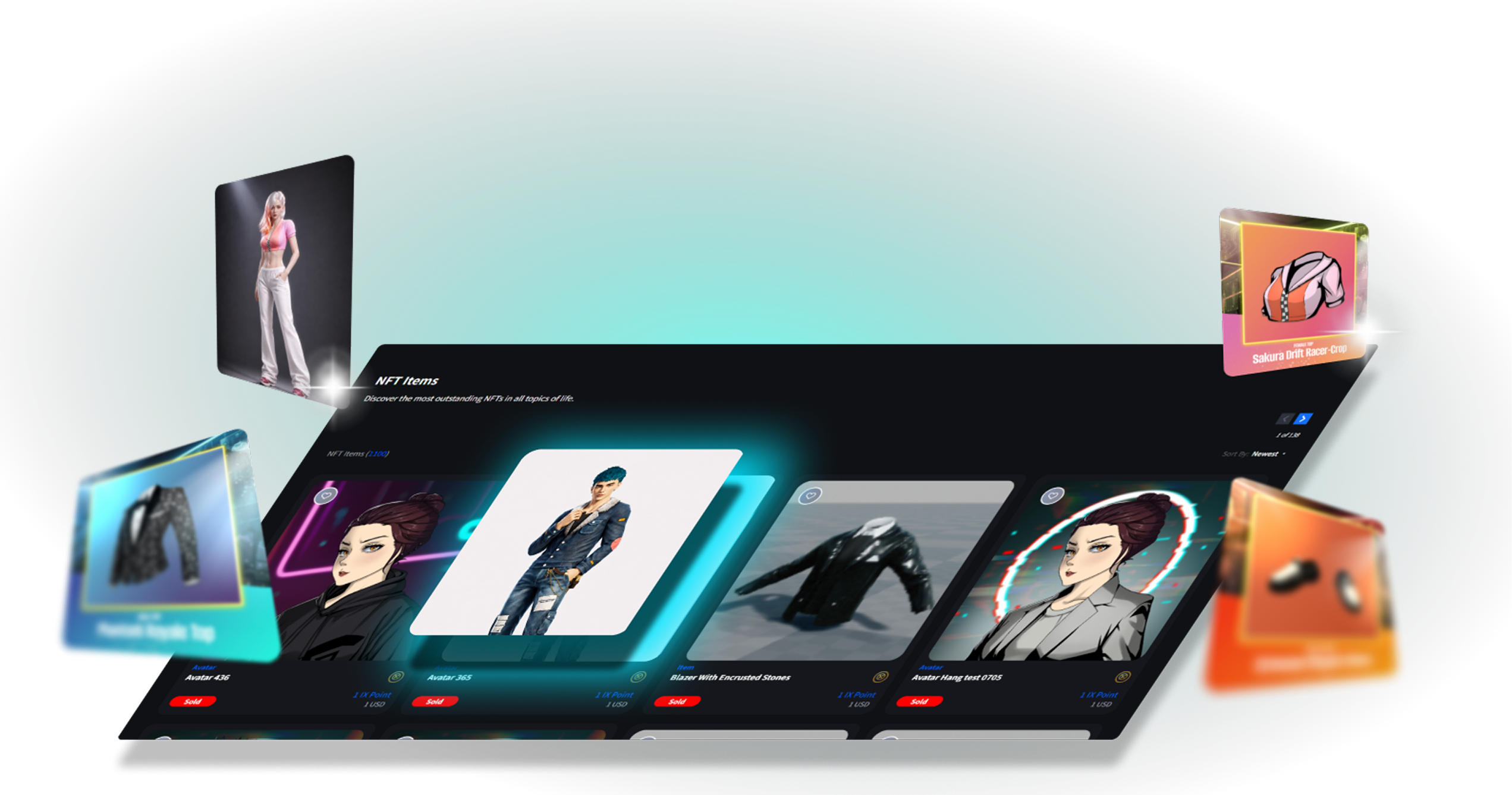 IX Marketplace interface